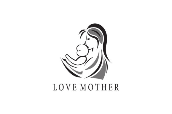 Download Mother and Child Illustration Love Symbo - Child illustration Collection