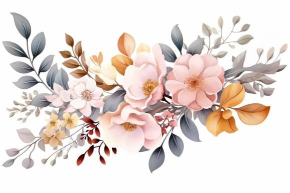 Download Garden Scene Illustration Floral Decor - Premium Resources