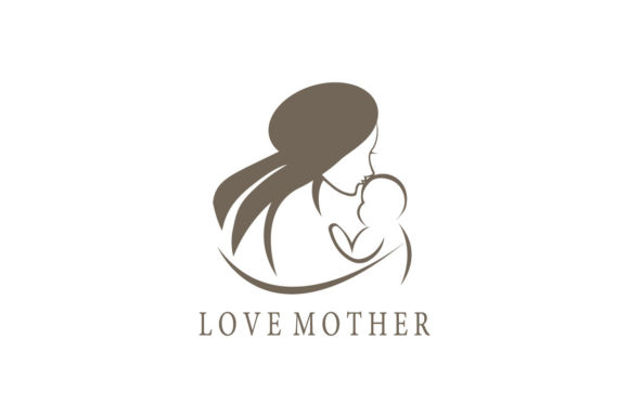 Download Mother and Child Illustration Love Symbo - Child illustration Collection