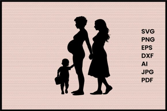Download Pregnant Woman with Child Illustration - Child illustration Collection